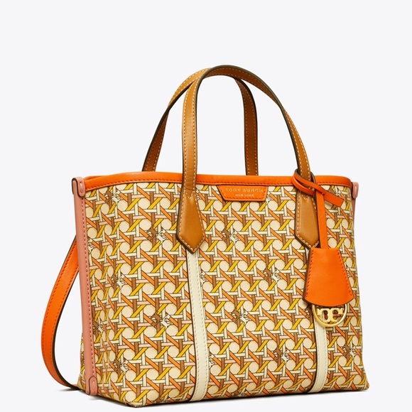 Authentic TORY BURCH LINK triple compartments satchel/Crosby - Picture 7 of 16